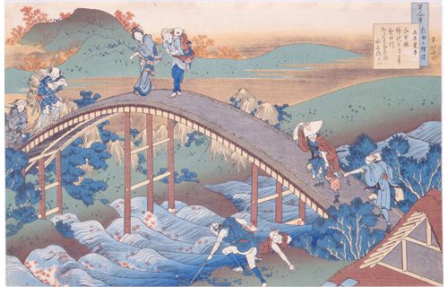 常設展　水辺(みずべ)の風景－北斎・広重・国芳－ 和泉市久保惣記念美術館-10