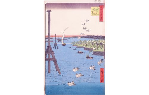 常設展　水辺(みずべ)の風景－北斎・広重・国芳－ 和泉市久保惣記念美術館-5
