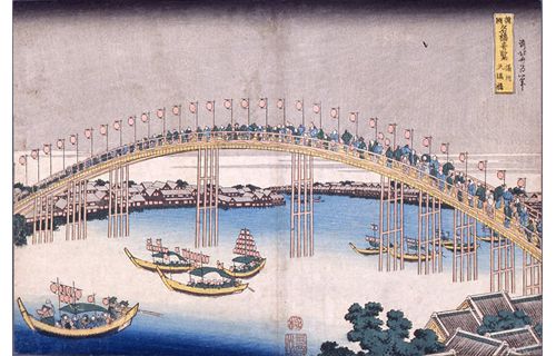 常設展　水辺(みずべ)の風景－北斎・広重・国芳－ 和泉市久保惣記念美術館-6