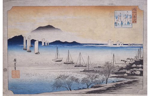 常設展　水辺(みずべ)の風景－北斎・広重・国芳－ 和泉市久保惣記念美術館-7