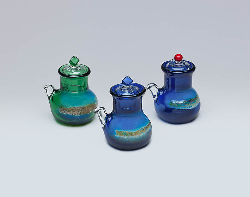 渡邊徳明　ガラス展 北澤美術館-2