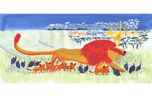 ＜企画展＞ あべ弘士の動物王国展 安曇野ちひろ美術館-4