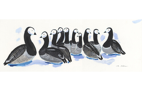 ＜企画展＞ あべ弘士の動物王国展 安曇野ちひろ美術館-5