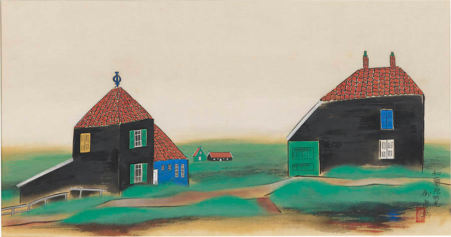 悲運の画家たち 福田美術館-16