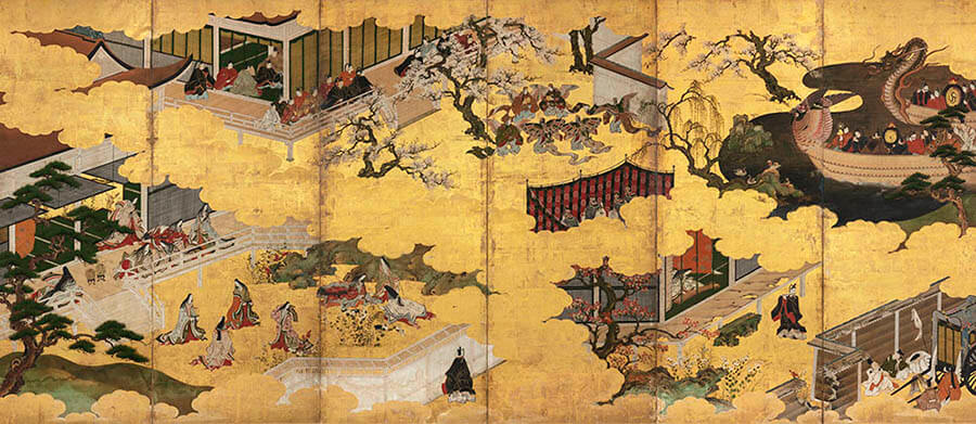 特別展「源氏物語の絵画―伝土佐光信『源氏系図』をめぐって」 中之島香雪美術館-10