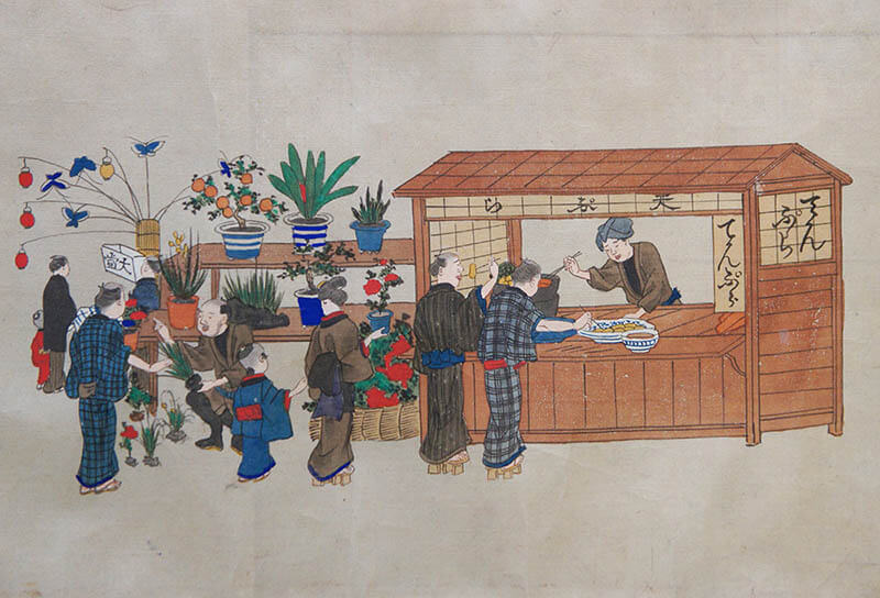 特集展示　日本の食の風景 －「そとたべ」の伝統－ 国立歴史民俗博物館-1