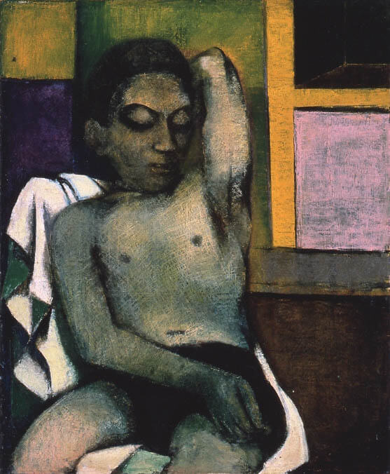 香月泰男の表現　―人― 香月泰男美術館-2