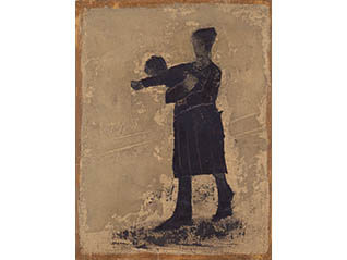 香月泰男の表現　―人―