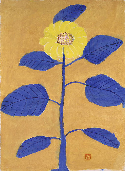 わしゃ、今が花よ　70歳で開花した絵心　丸木スマ展 ベルナール・ビュフェ美術館-2