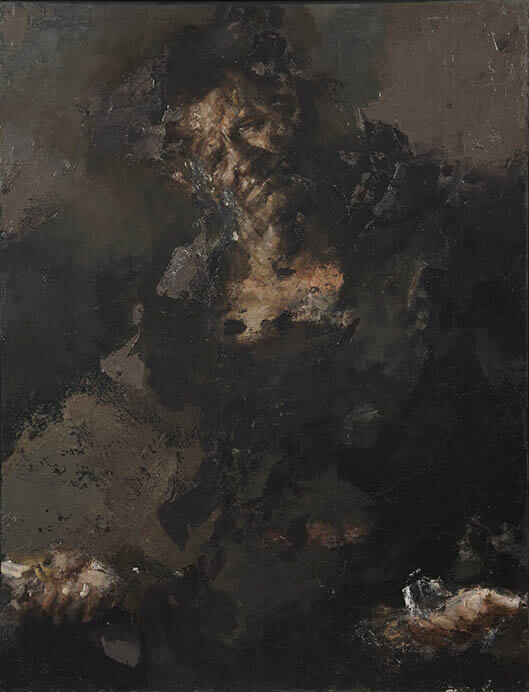 戸嶋靖昌展　－縄文の焔と闇 秋田県立美術館（平野政吉コレクション）-1