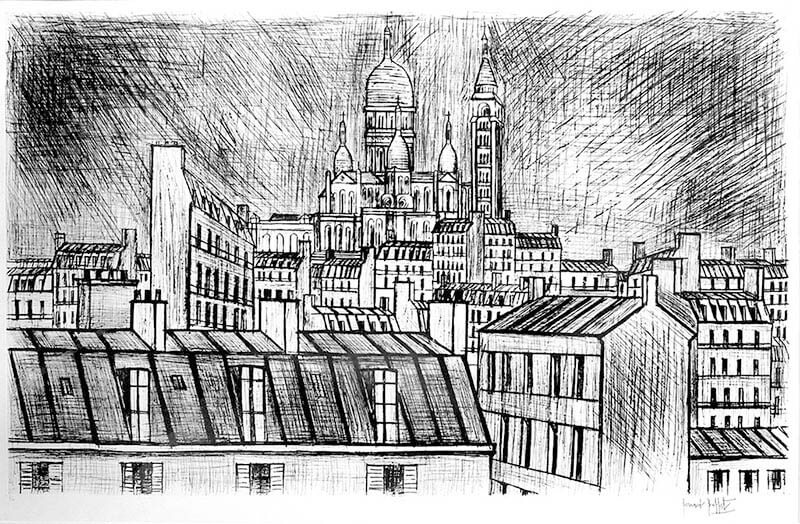 版画家　ベルナール・ビュフェ Ⅱ ベルナール・ビュフェ美術館-2