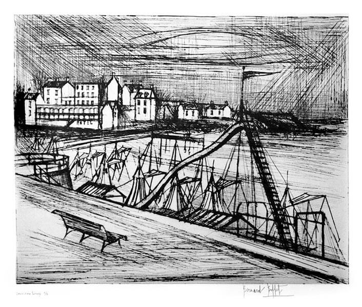 版画家　ベルナール・ビュフェ Ⅱ ベルナール・ビュフェ美術館-4