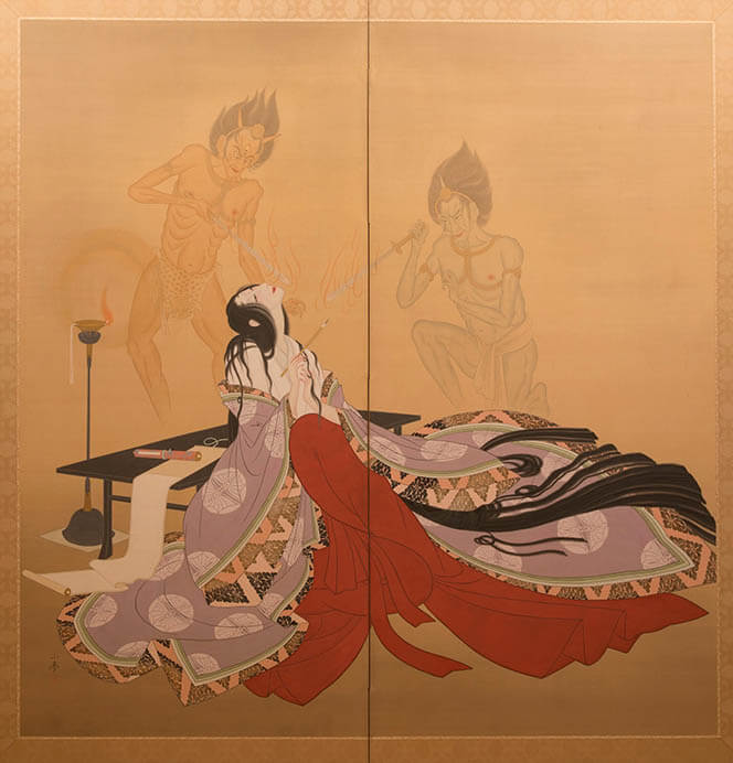 奇想の国の麗人たち　～絵で見る日本のあやしい話～ 弥生美術館-12