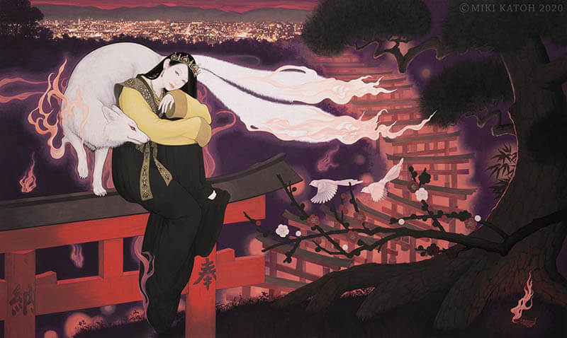 奇想の国の麗人たち　～絵で見る日本のあやしい話～ 弥生美術館-14