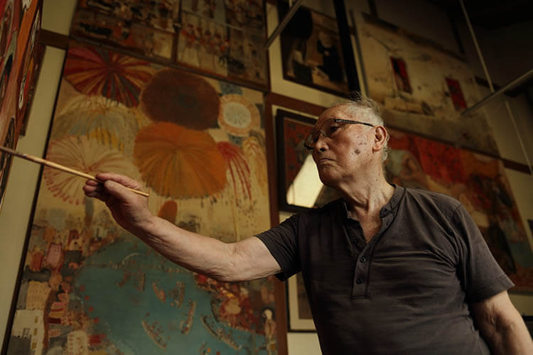 辻 司 七〇年の絵路 ―メアンドロの光芒― 宝塚市立文化芸術センター-13