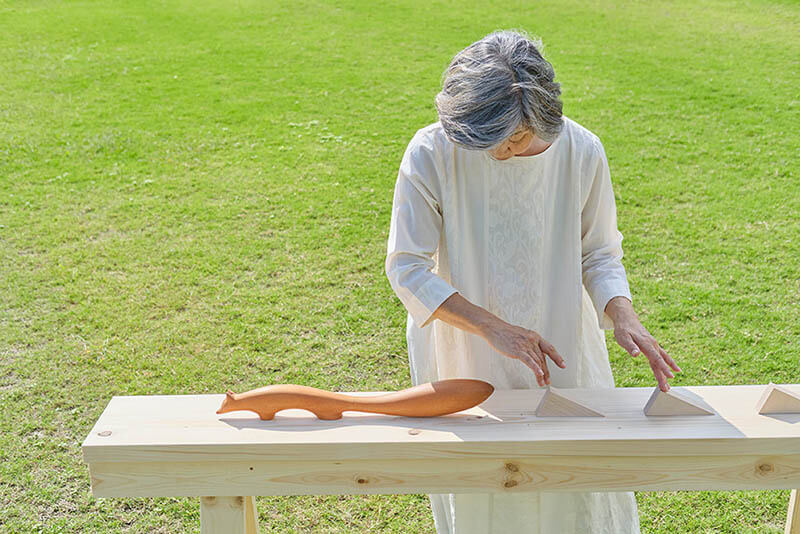 神奈川県ともいきアートサポート事業　茅ヶ崎市美術館×茅ヶ崎養護学校 「ふれて すすむ まえへ －音と光と香りとともに－」 茅ヶ崎市美術館-1