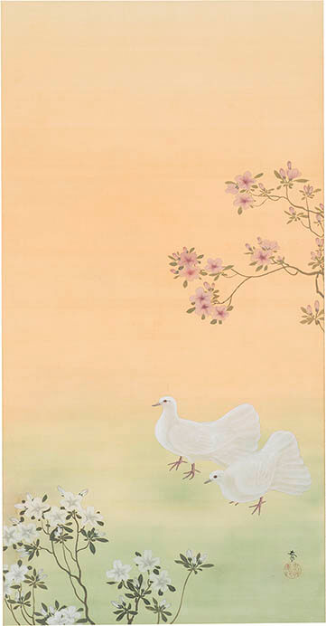 花ごよみ　ー横山大観・菱田春草らが咲きほこるー 嵯峨嵐山文華館-2