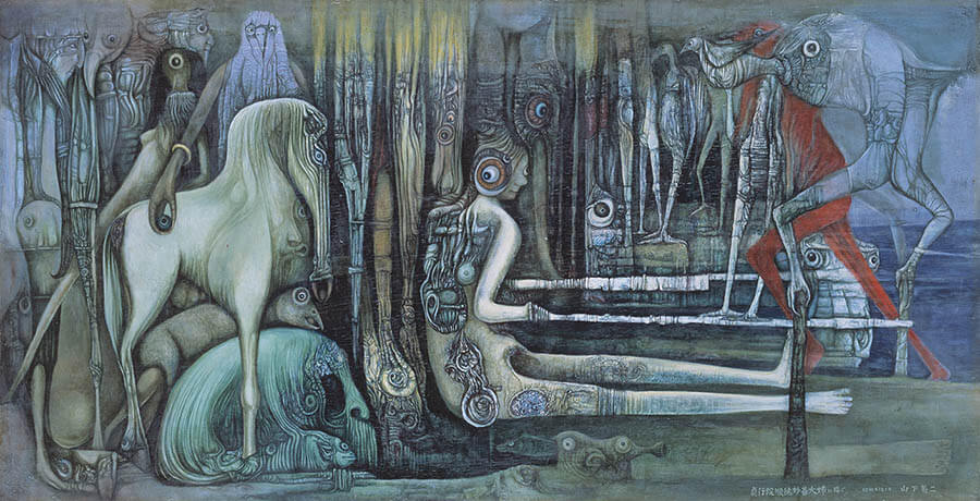 所蔵作品展　徳島のコレクション　2020年度第3期後期　特集　山下菊二101歳！ 徳島県立近代美術館-2