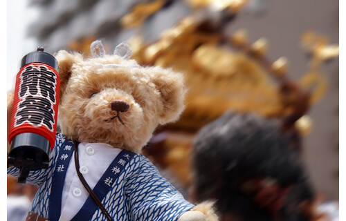 夏休みこどもイベント かわいいテディベア展 郵政博物館-2