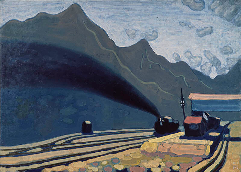 九州洋画Ⅱ：大地の力–Black Spirits 久留米市美術館-13