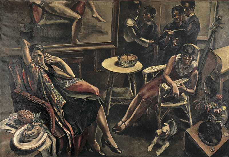 九州洋画Ⅱ：大地の力–Black Spirits 久留米市美術館-3