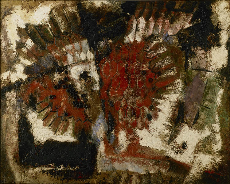 九州洋画Ⅱ：大地の力–Black Spirits 久留米市美術館-6