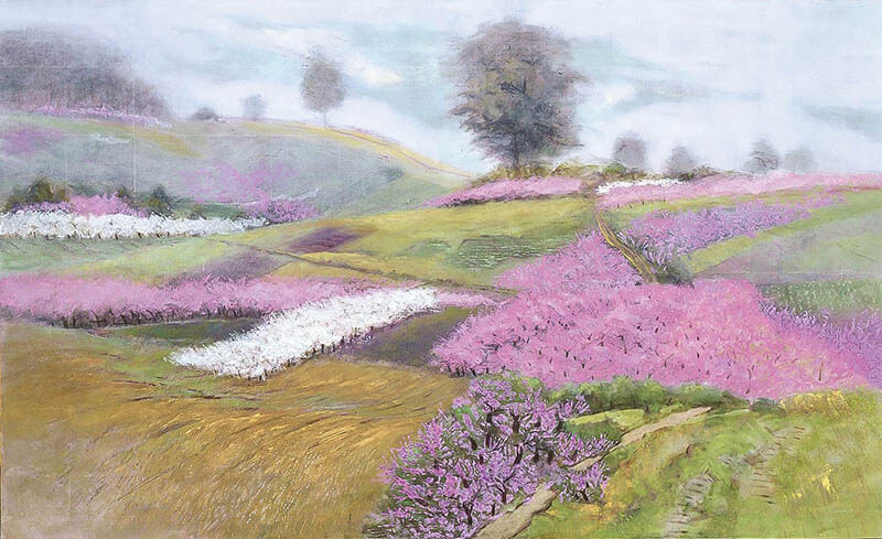 平岩洋彦展　詩のある風景－空・水・光のなかに－ 箱根・芦ノ湖成川美術館-1