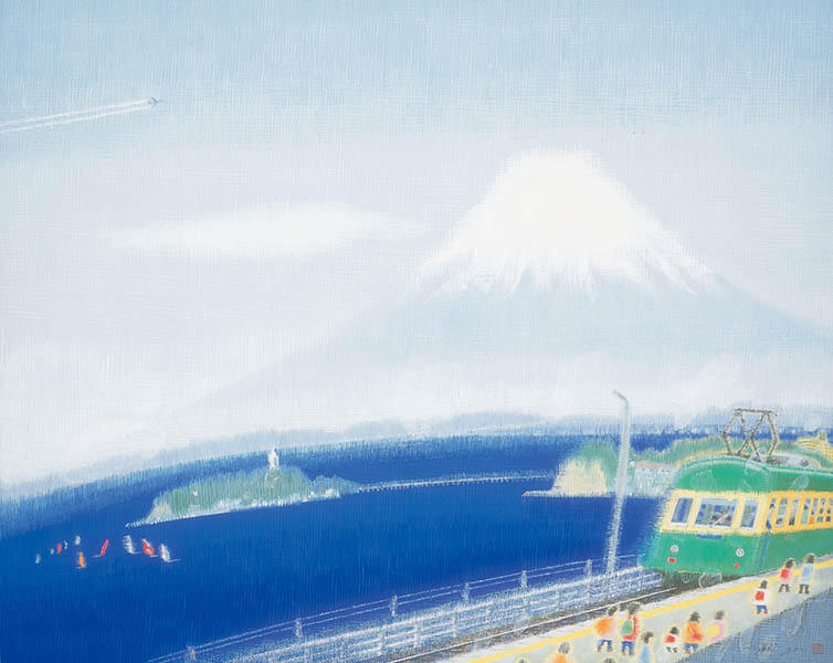 齋 正機 展　新世代の日本画～やさしく、あたたかな絵～ 箱根・芦ノ湖成川美術館-1