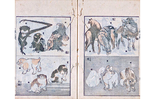 北斎漫画～森羅万象のスケッチ 太田記念美術館-5