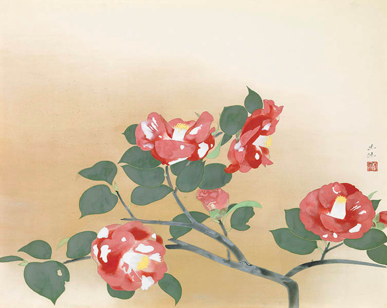 椿、咲き誇る―椿を描いた名品たち― 京都府立堂本印象美術館-3