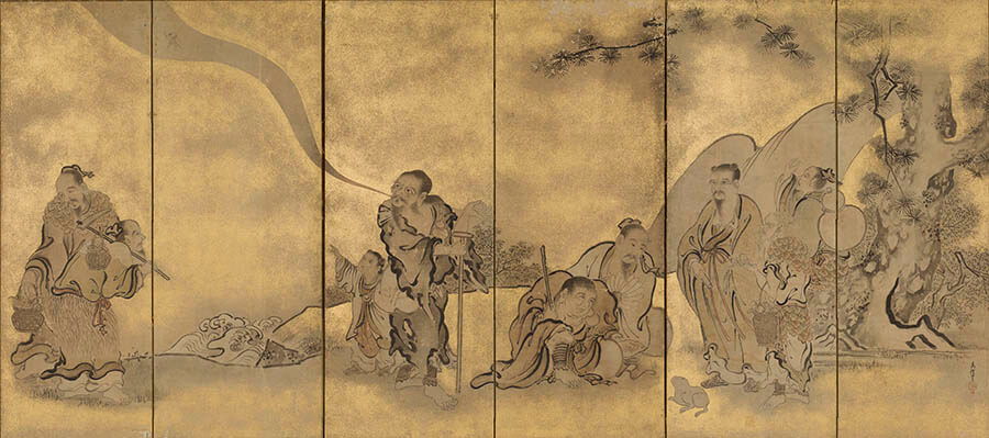 忘れられた江戸絵画史の本流―江戸狩野派の250年 静岡県立美術館-10