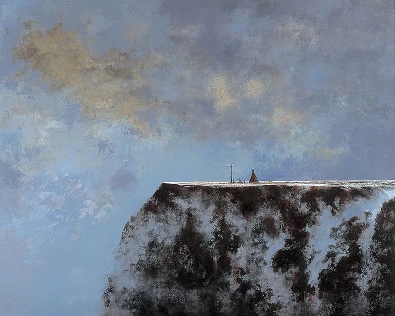 日本画家 羽生輝展　悠久の岬を望む 北海道立近代美術館-1