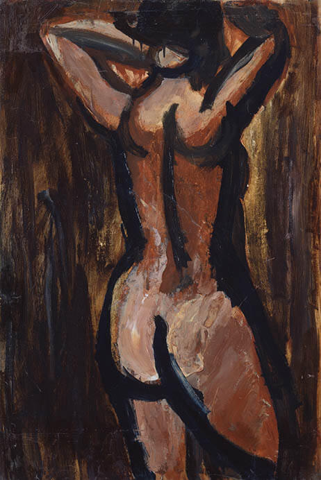 所蔵品展「色彩と衝動―人物画を中心に」 mima 北海道立三岸好太郎美術館-6