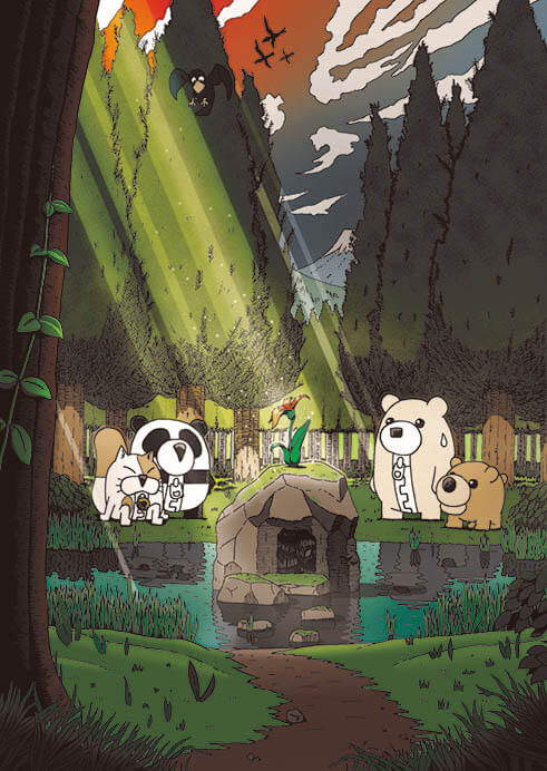 チャックまの世界展 郵政博物館-5