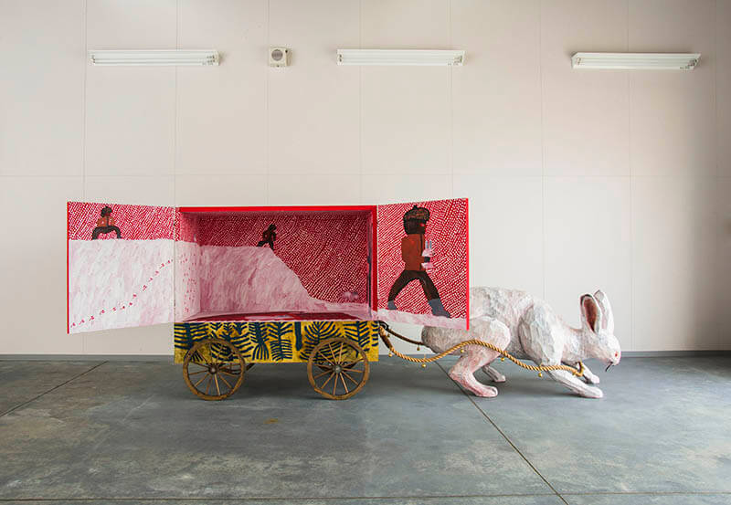 いきものたちはわたしのかがみ ミロコマチコ 高知県立美術館-6