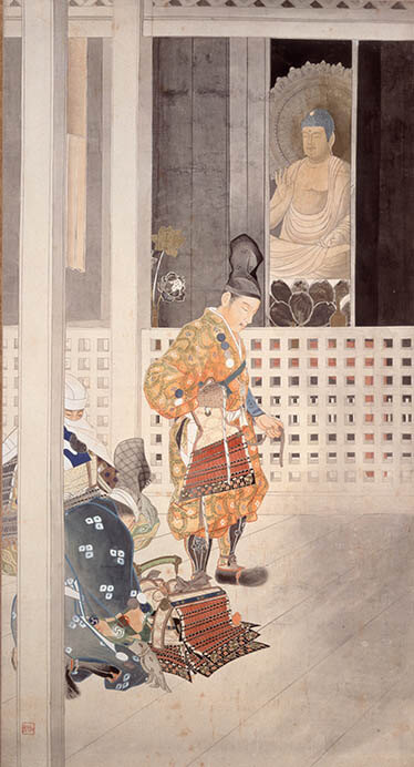 伊豆市所蔵近代日本画展　修善寺物語―大観と靫彦、紫紅たち 岡山県立美術館-2