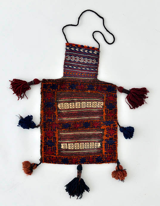 丸山コレクション 西アジア遊牧民の染織 塩袋と伝統のギャッベ展 たばこと塩の博物館-1