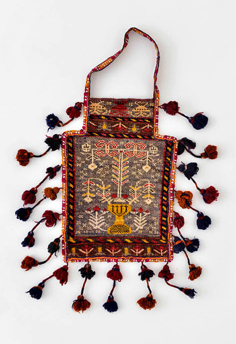 丸山コレクション 西アジア遊牧民の染織 塩袋と伝統のギャッベ展 たばこと塩の博物館-2