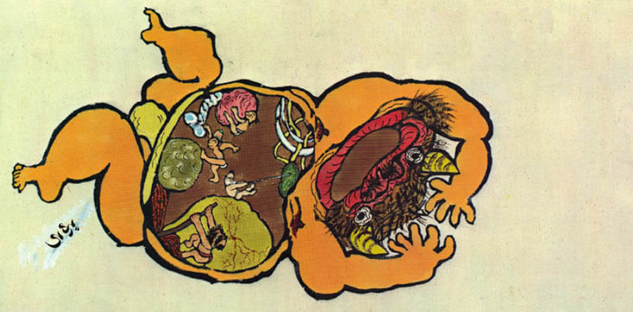 現代の町絵師　笑いと反骨の画家　田島征彦展 安曇野ちひろ美術館-3