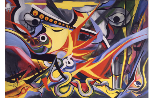 あの時みんな熱かった！　アンフォルメルと日本の美術 京都国立近代美術館-1