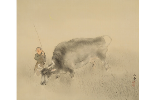 片岡辰市コレクションの精華 －竹田と松園、日本美術の雅び－ 大分県立美術館（OPAM）-15