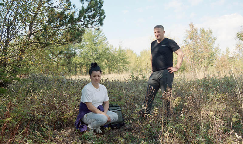 新鋭展 越沼玲子「自然のなかで、息をする」辻田美穂子「カーチャへの旅」 入江泰吉記念奈良市写真美術館-11