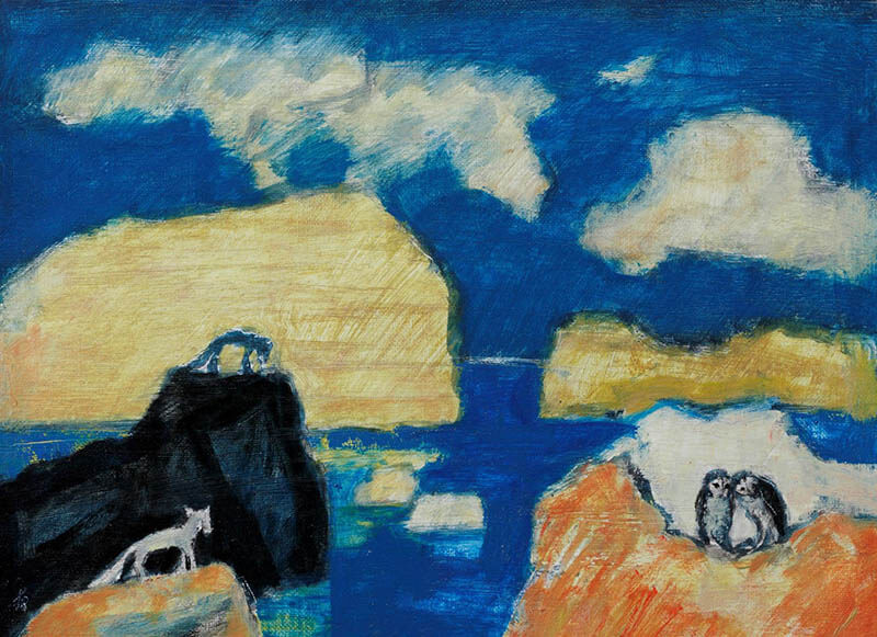 アートギャラリー北海道　北海道銀行創立70周年　道銀文化財団創立30周年記念　北海道銀行コレクション mima 北海道立三岸好太郎美術館-1