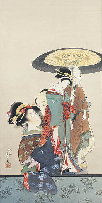 やっぱり京都が好き　～栖鳳、松園、大観ら京（みやこ）を愛した画家たち 福田美術館-1