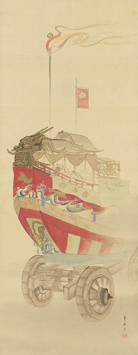 やっぱり京都が好き　～栖鳳、松園、大観ら京（みやこ）を愛した画家たち 福田美術館-4