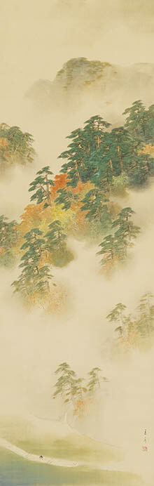 やっぱり京都が好き　～栖鳳、松園、大観ら京（みやこ）を愛した画家たち 福田美術館-8