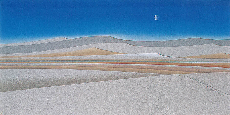 清須ゆかりの作家 鈴木田俊二　抽象、そして砂の画家へ 清須市はるひ美術館-2