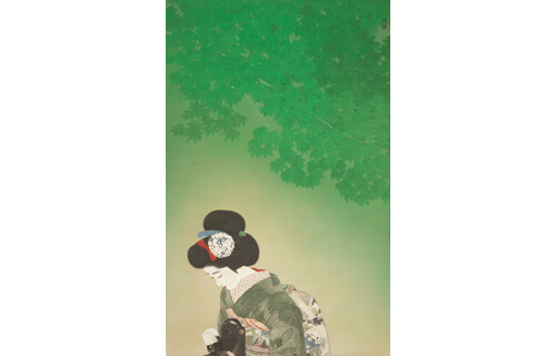 没後70年 北野恒富展  なにわの美人図鑑 あべのハルカス美術館-10