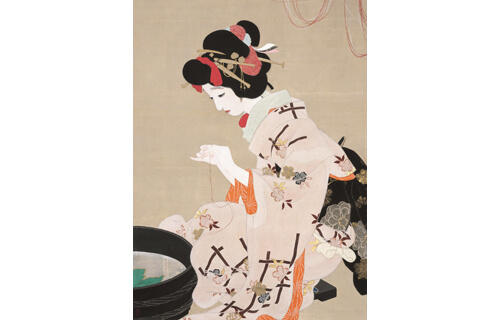 没後70年 北野恒富展  なにわの美人図鑑 あべのハルカス美術館-9