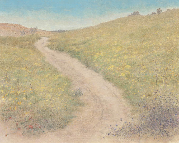 PartⅠ 花のある風景 箱根・芦ノ湖成川美術館-2